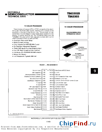Datasheet TDA3301B manufacturer Motorola